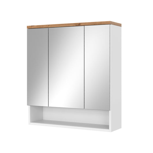 Vicco Specchio contenitore bagno Bianco 70 x 77.5 cm con 3 porte