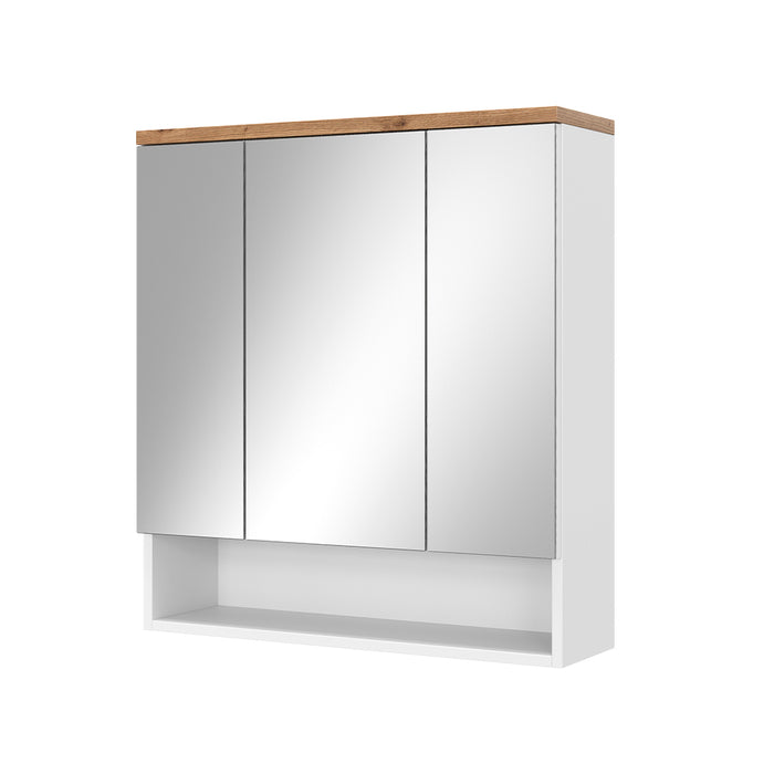 Vicco Specchio contenitore bagno Bianco 70 x 77.5 cm con 3 porte