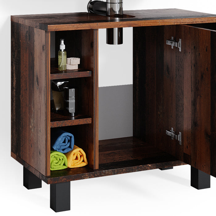 Vicco Mobile sottolavabo per bagno Legno antico 60 x 54 cm