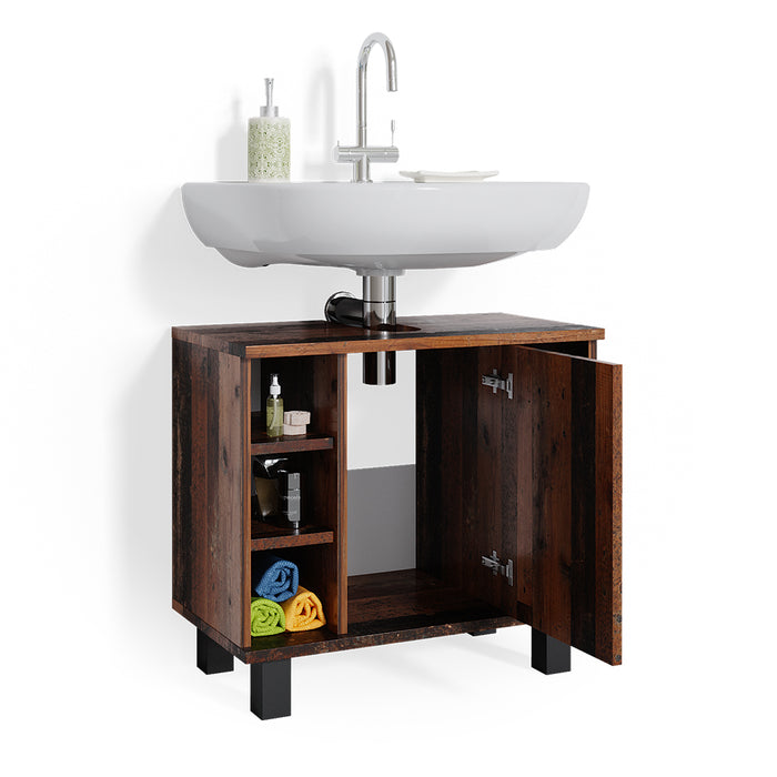 Vicco Mobile sottolavabo per bagno Legno antico 60 x 54 cm