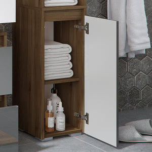 Vicco Mobile bagno alto Antracite lucido 30.2 x 190 cm