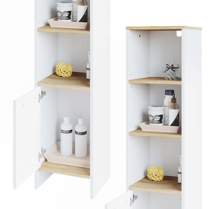 Vicco Mobile bagno alto Bianco 32 x 136.6 cm