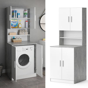 Vicco Mobile lavatrice Calcestruzzo 70.5 x 190.5 cm