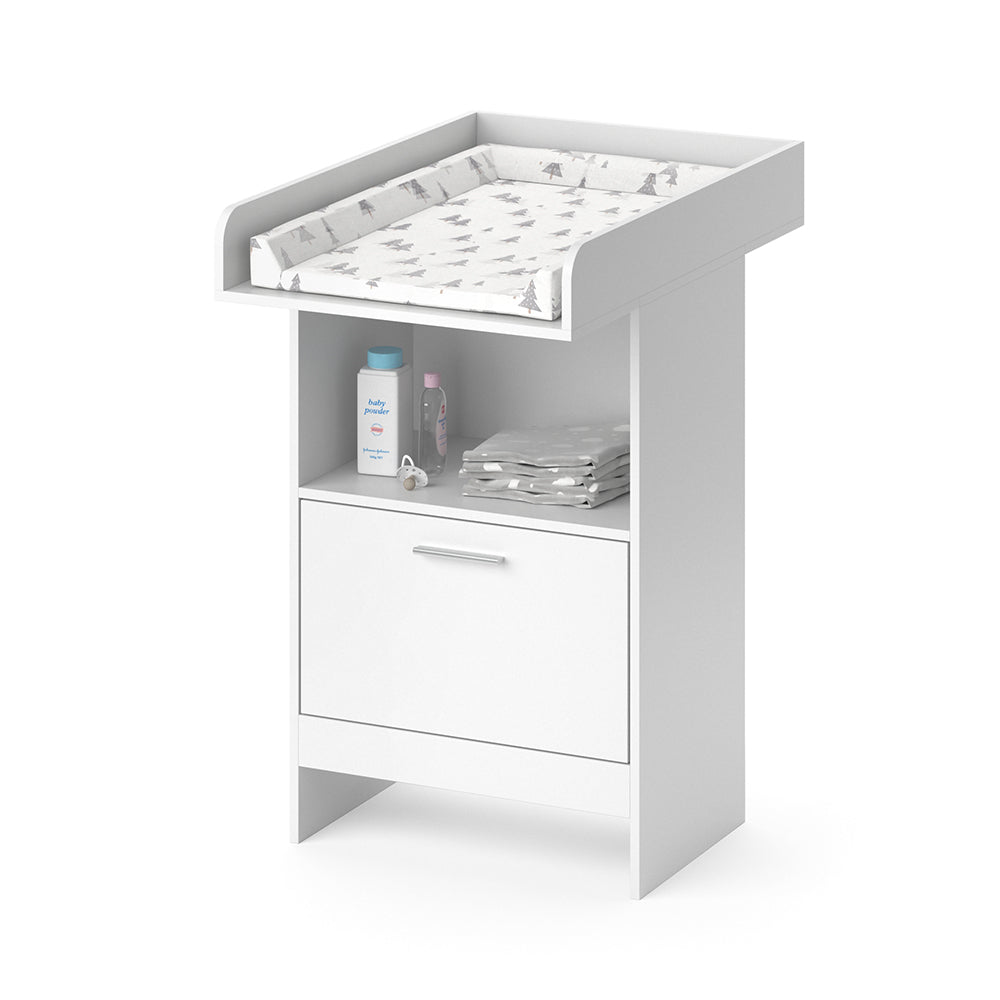 Vicco Fasciatoio Bianco 60 x 103 cm con cassetto