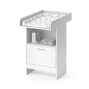 Vicco Fasciatoio Bianco 60 x 103 cm con cassetto