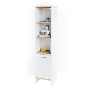 Vicco Mobile bagno alto Bianco 32 x 136.6 cm