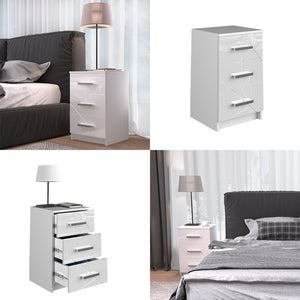 Vicco Comodini camera da letto Bianco 35.5 x 66 cm