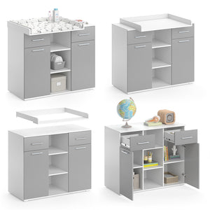 Vicco Fasciatoio Grigio 113 x 109 cm