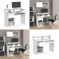 Vicco Scrivania Bianco 106 x 60 cm