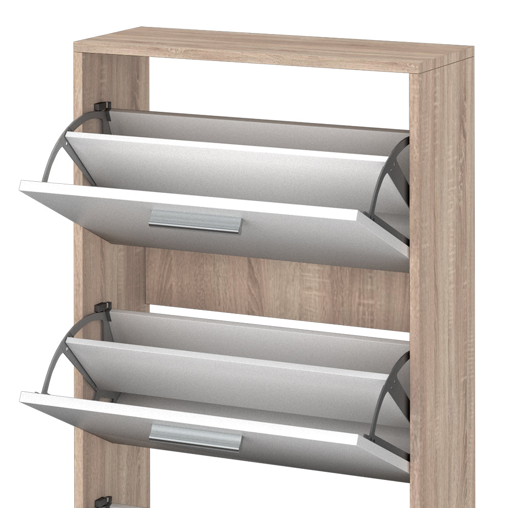 Vicco Scarpiera da ingresso Bianco/Sonoma 59 x 105 cm