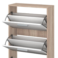 Vicco Scarpiera da ingresso Bianco/Sonoma 59 x 105 cm