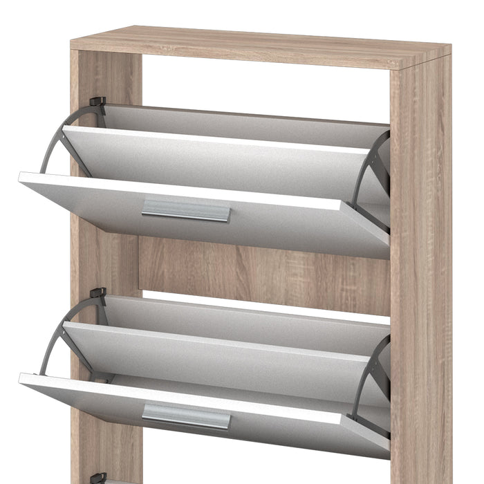 Vicco Scarpiera da ingresso Bianco/Sonoma 59 x 105 cm