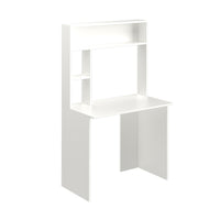 Vicco Scrivania con ripiani Bianco 90 x 51.6 cm