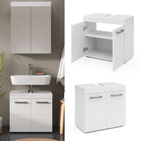 Vicco Mobile sottolavabo per bagno Bianco 60 x 56 cm