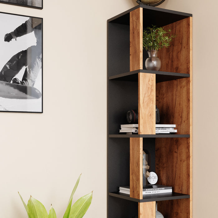 Vicco Scaffale angolare Quercia dorata 33.3 x 162.2 cm