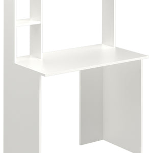 Vicco Scrivania con ripiani Bianco 90 x 51.6 cm