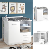 Vicco Fasciatoio Bianco 113 x 100 cm