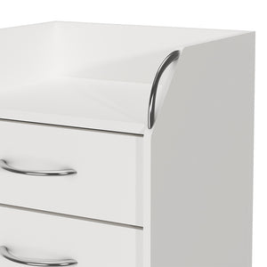 Vicco Contenitore per rotoli Bianco 36 x 40 cm con 4 cassetti