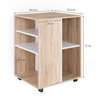 Vicco Contenitore per rotoli Sonoma 59.4 x 52.6 cm