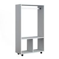 Vicco Armadio multifunzione Bianco 70 x 128 cm