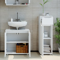 Vicco Mobiletto bagno Bianco 30 x 97.5 cm