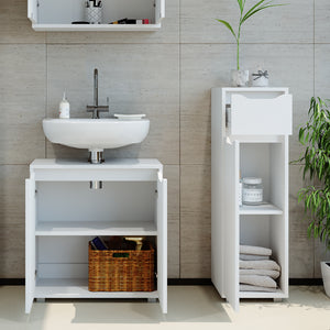 Vicco Mobiletto bagno Bianco 30 x 97.5 cm