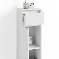 Vicco Mobiletto bagno Bianco 30 x 97.5 cm