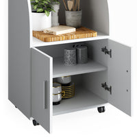 Vicco Carrello cucina Bianco 55 x 83.8 cm