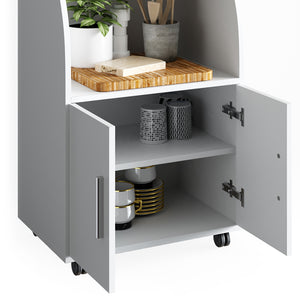 Vicco Carrello cucina Bianco 55 x 83.8 cm