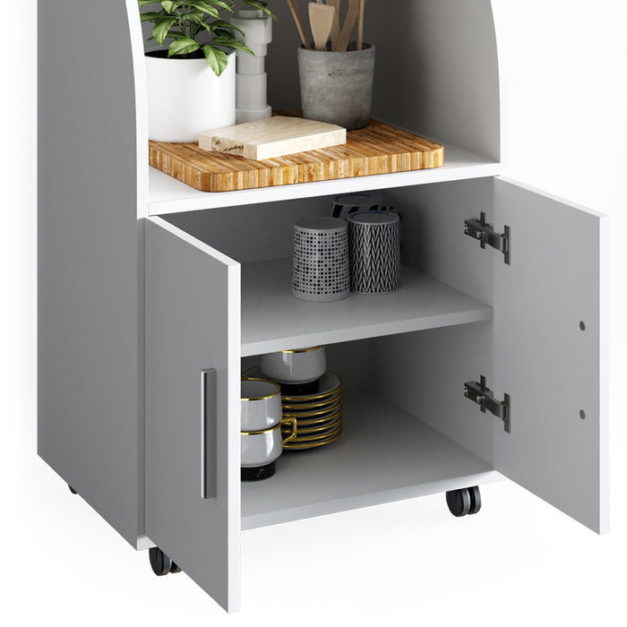 Vicco Carrello cucina Bianco 55 x 83.8 cm
