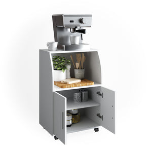 Vicco Carrello cucina Bianco 55 x 83.8 cm