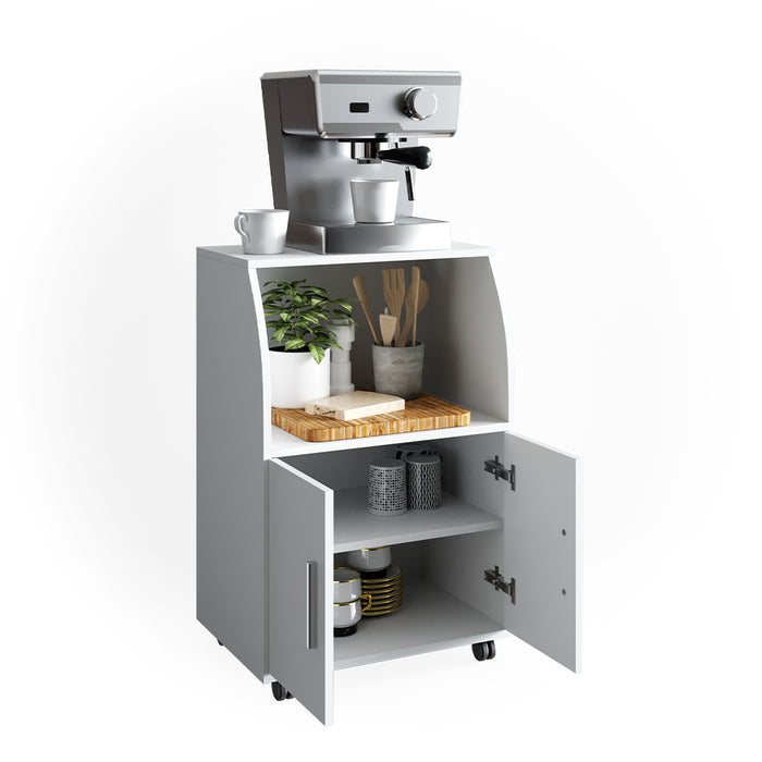 Vicco Carrello cucina Bianco 55 x 83.8 cm