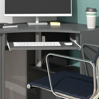 Vicco Scrivania angolare Antracite 83 x 76 cm