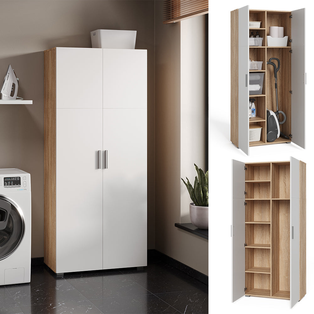 Vicco Scaffale per file Sonoma 80 x 182.4 cm