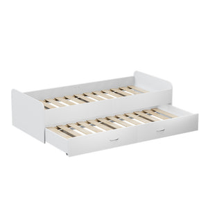 Vitalispa Letto per bambini Bianco 90x200 cm con rete a doghe, senza materasso