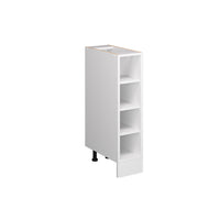 Vicco Scaffale da cucina Bianco 20 cm senza piano di lavoro