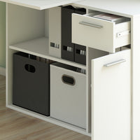 Vicco Scrivania angolare Bianco 120 x 60 cm