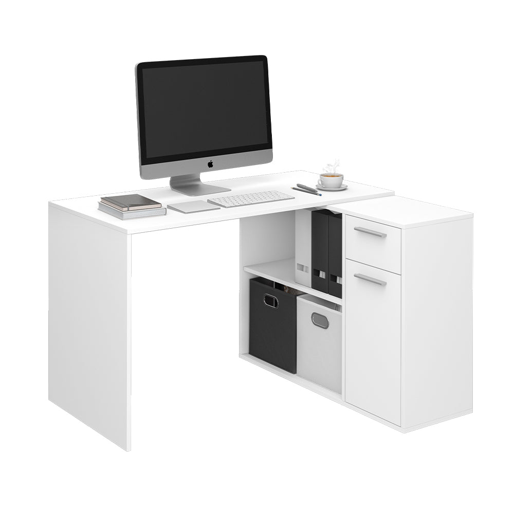 Vicco Scrivania angolare Bianco 120 x 60 cm