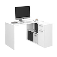 Vicco Scrivania angolare Bianco 120 x 60 cm