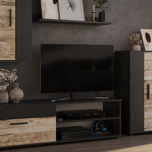 Vicco Parete attrezzata soggiorno Beige Set di 4