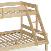 Vitalispa Letto a castello Legno naturale 140x200 / 90x200 cm