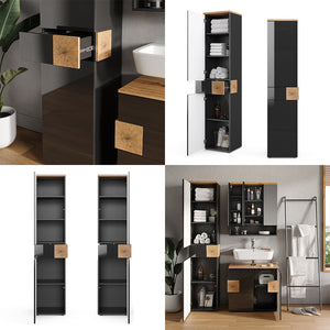 Vicco Mobile bagno alto Antracite 40 x 184.2 cm