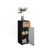 Vicco Mobiletto bagno Quercia dorata/antracite 30 x 81 cm