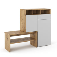 Vicco Mobile porta scarpe Marrone 124.5 x 102 cm