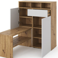 Vicco Mobile porta scarpe Marrone 124.5 x 102 cm