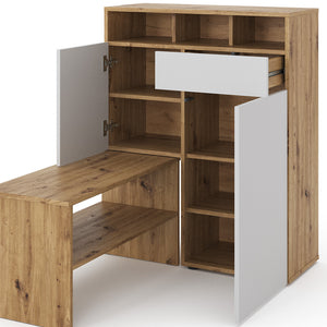 Vicco Mobile porta scarpe Marrone 124.5 x 102 cm