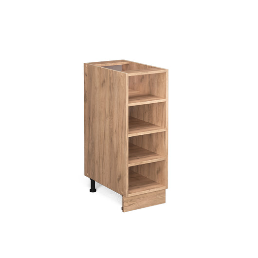 Vicco Scaffale da cucina Quercia dorata 30 cm senza piano di lavoro