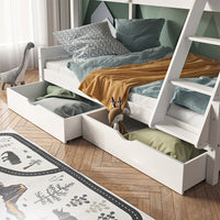 Vitalispa Cassetto rotante Bianco 97.7 x 55.6 cm Set di 2