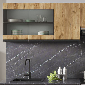 Vicco Cucina componibile Quercia dorata/antracite 240 cm