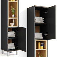 Vicco Mobile bagno alto Antracite 30 x 190 cm